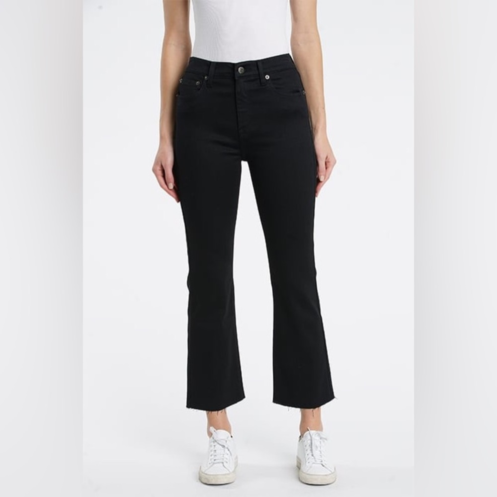 NWT Pistola Cropped High Rise Boot Cut Flare Jeans Size 32/14